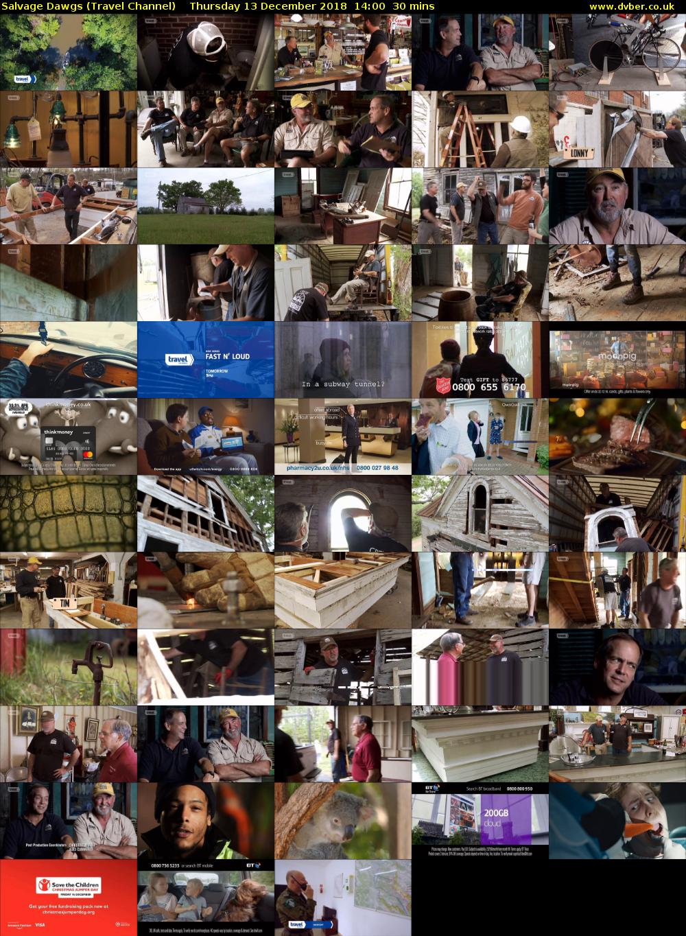 Salvage Dawgs (Travel Channel) Thursday 13 December 2018 14:00 - 14:30