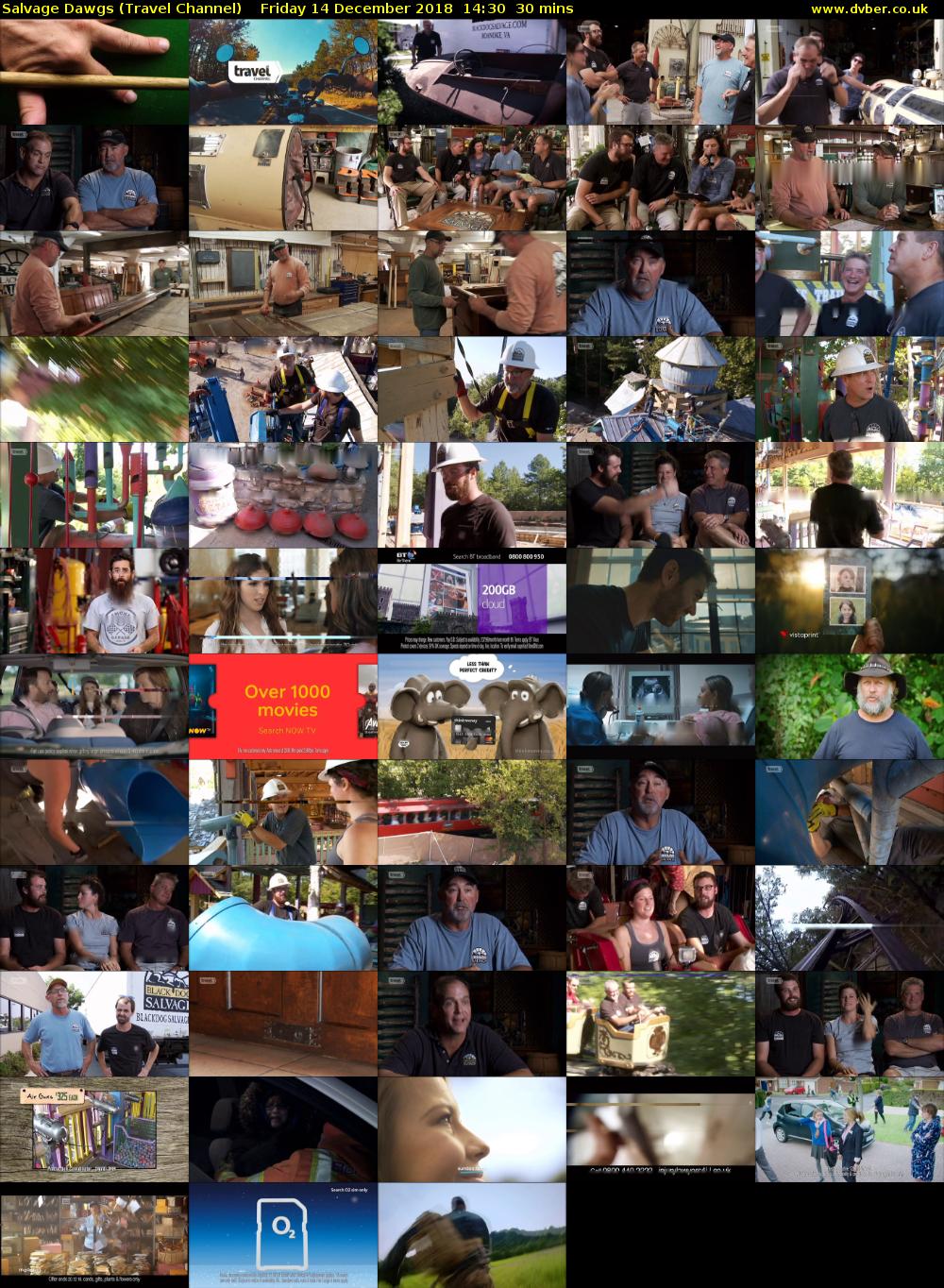 Salvage Dawgs (Travel Channel) Friday 14 December 2018 14:30 - 15:00