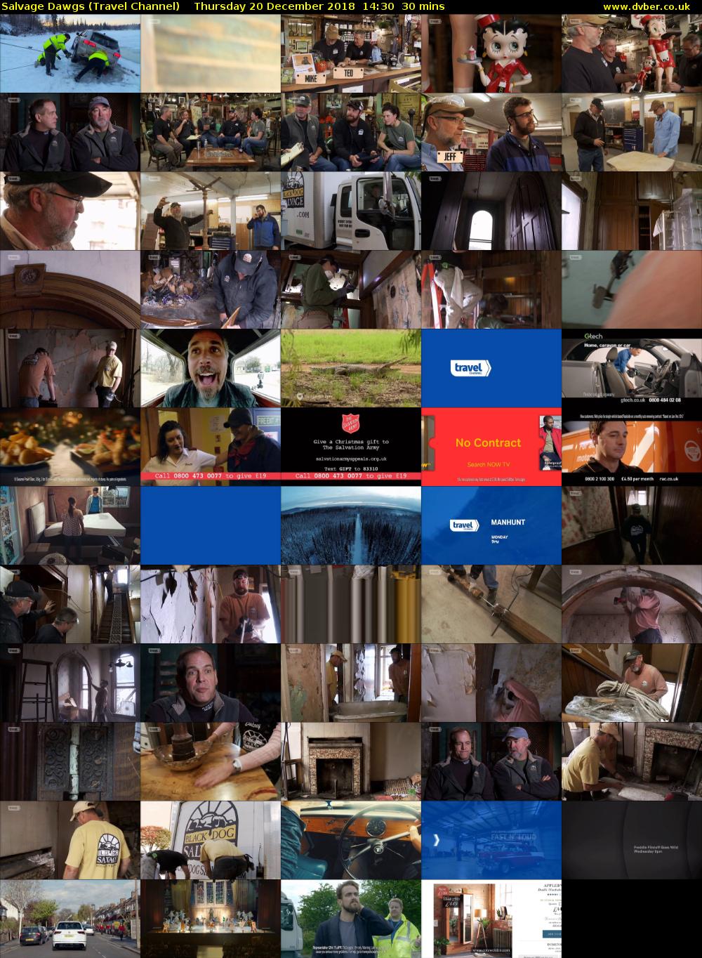 Salvage Dawgs (Travel Channel) Thursday 20 December 2018 14:30 - 15:00