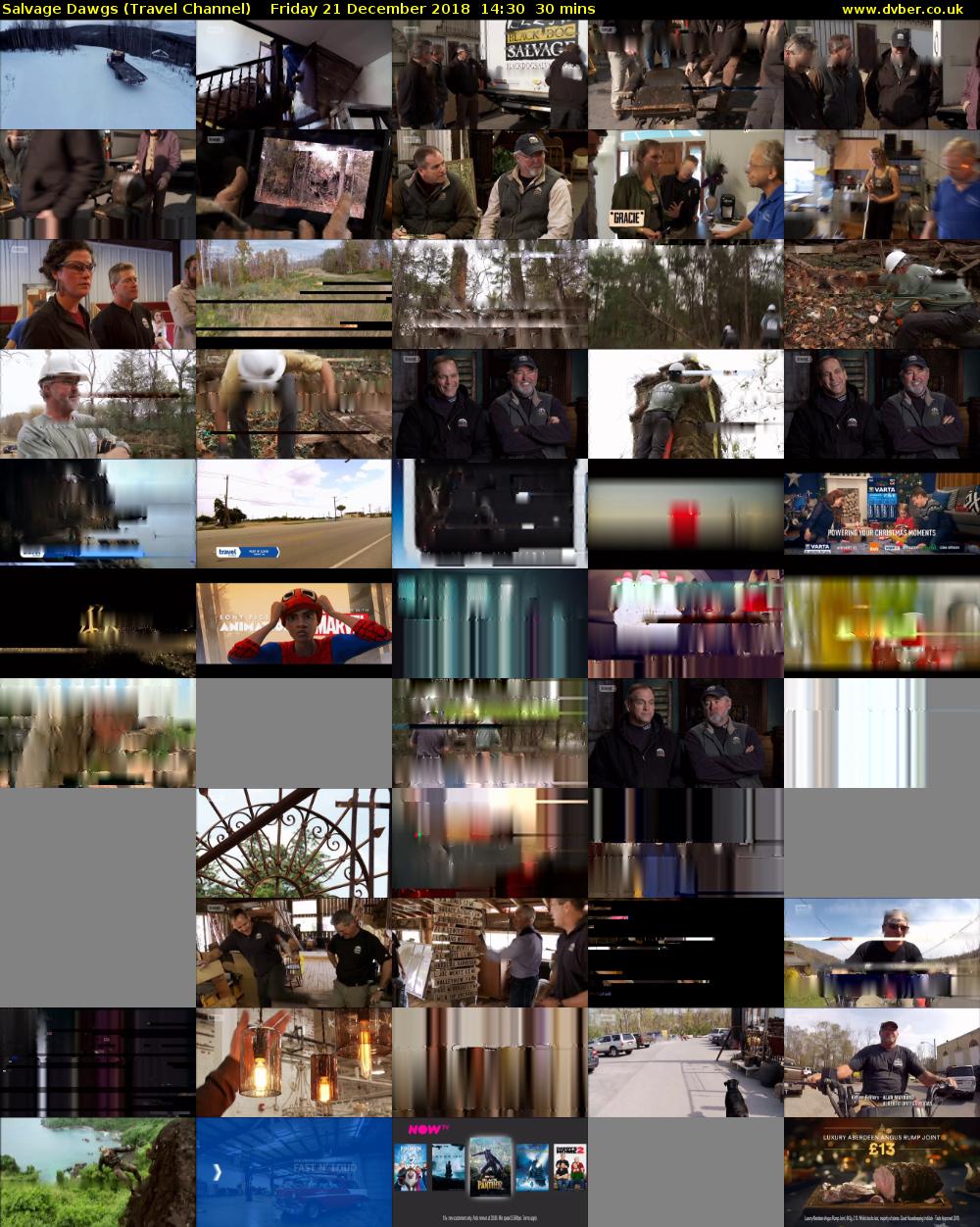 Salvage Dawgs (Travel Channel) Friday 21 December 2018 14:30 - 15:00