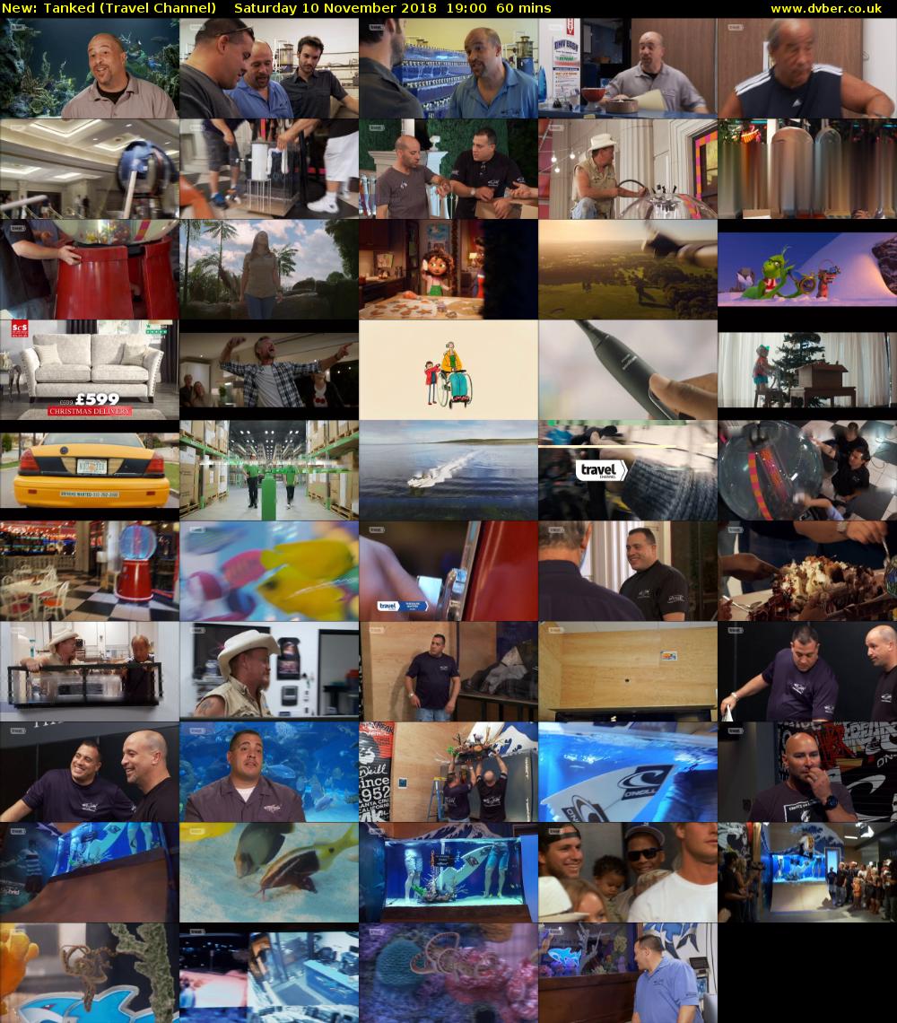 Tanked (Travel Channel) Saturday 10 November 2018 19:00 - 20:00