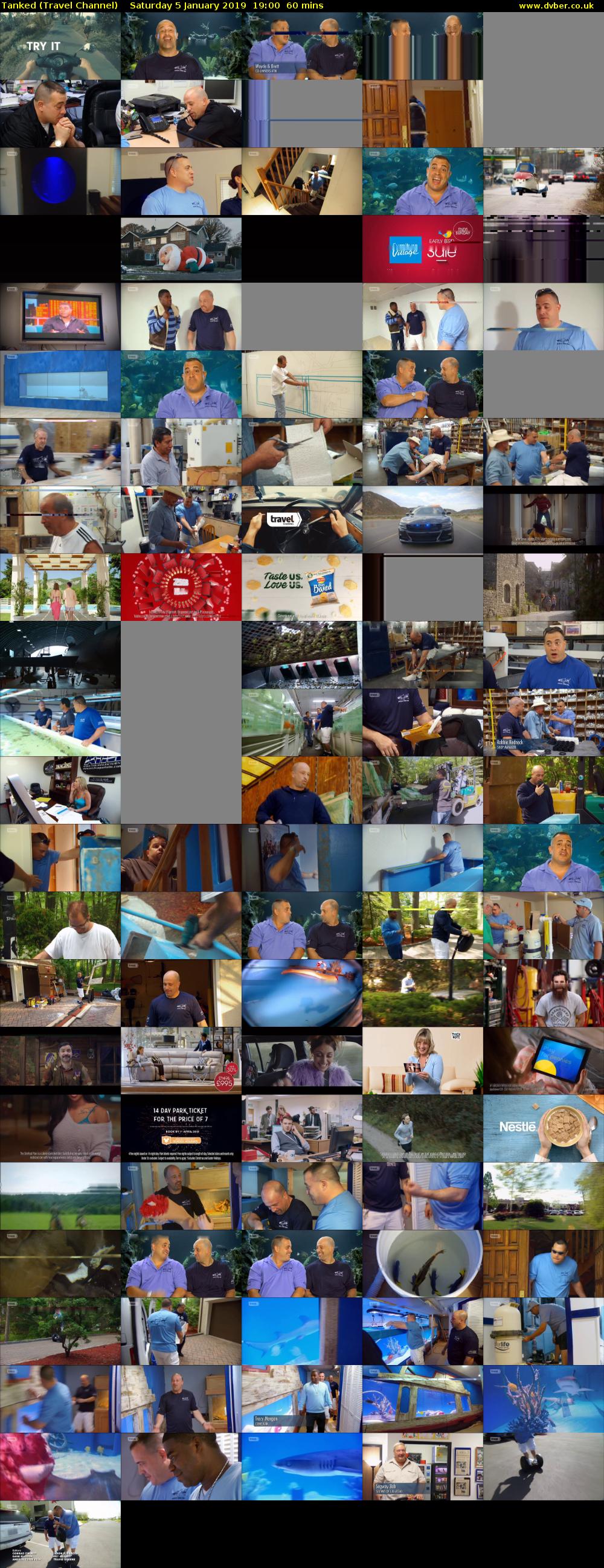 Tanked (Travel Channel) Saturday 5 January 2019 19:00 - 20:00