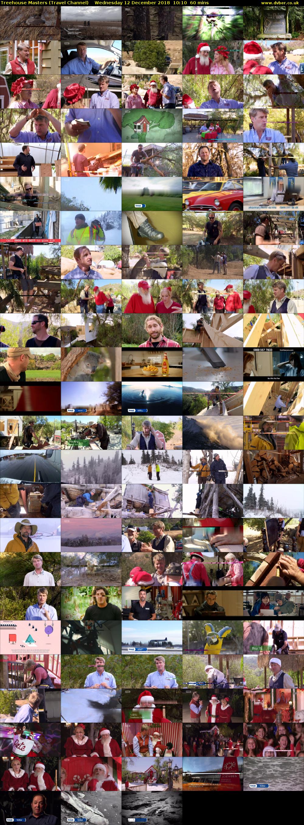 Treehouse Masters (Travel Channel) Wednesday 12 December 2018 10:10 - 11:10