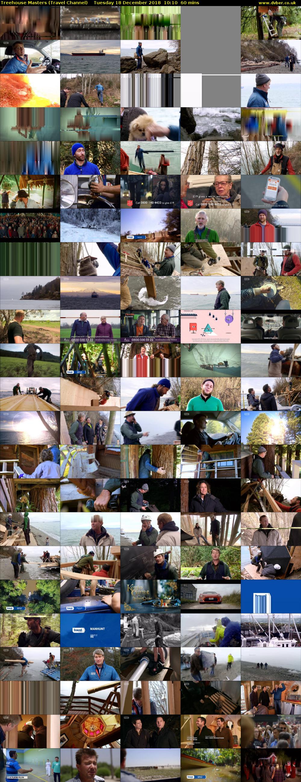 Treehouse Masters (Travel Channel) Tuesday 18 December 2018 10:10 - 11:10