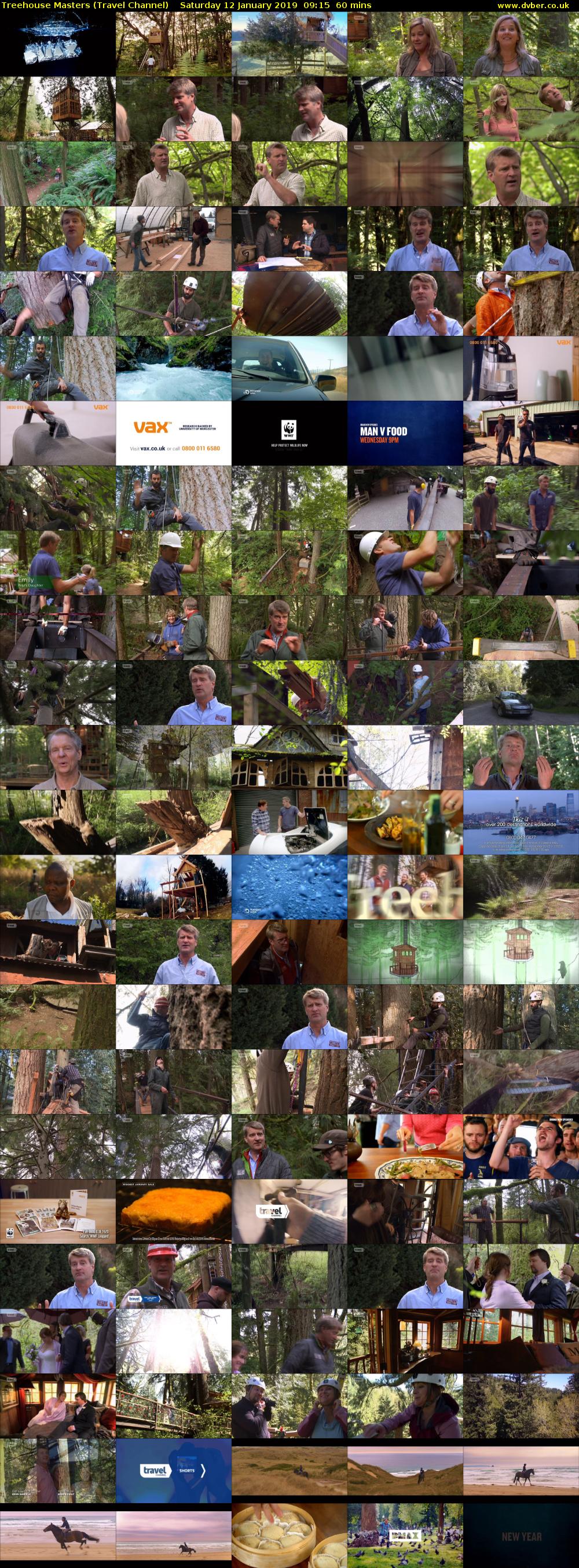 Treehouse Masters (Travel Channel) Saturday 12 January 2019 09:15 - 10:15