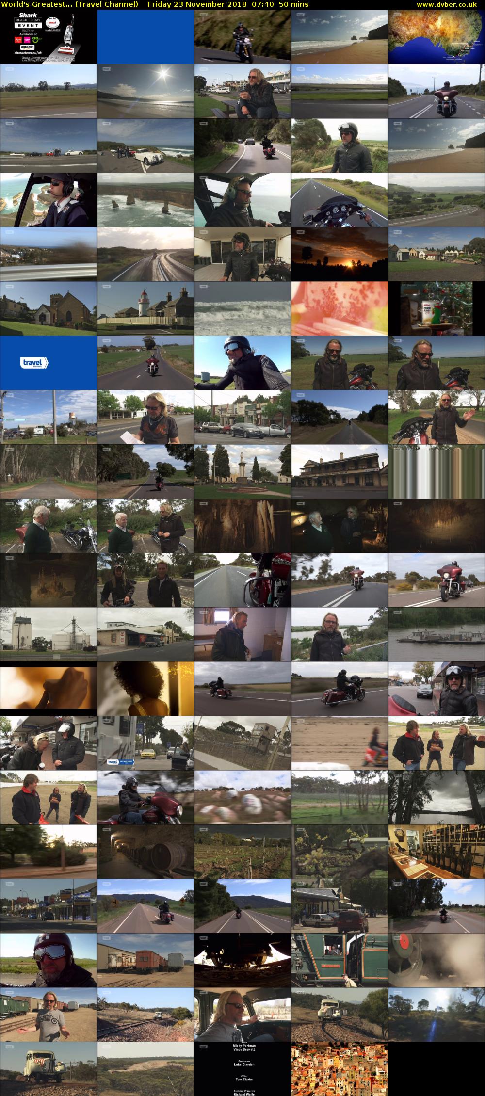 World's Greatest... (Travel Channel) Friday 23 November 2018 07:40 - 08:30