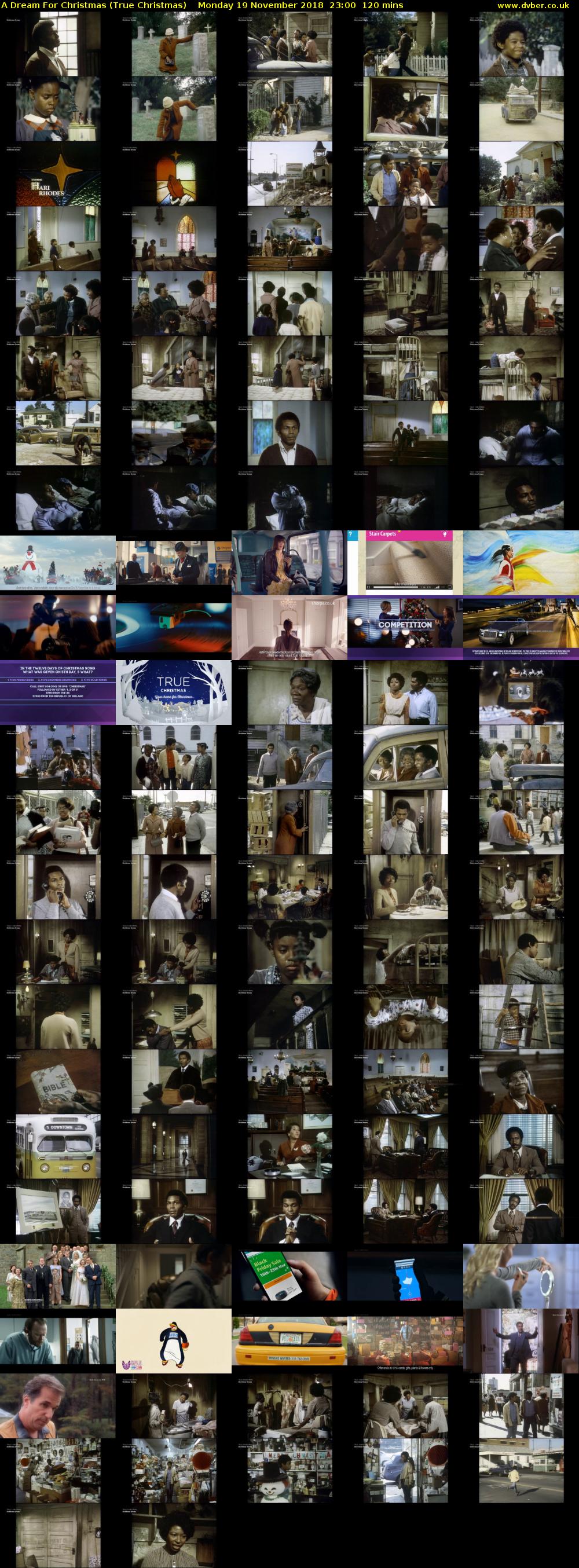 A Dream For Christmas (True Christmas) Monday 19 November 2018 23:00 - 01:00