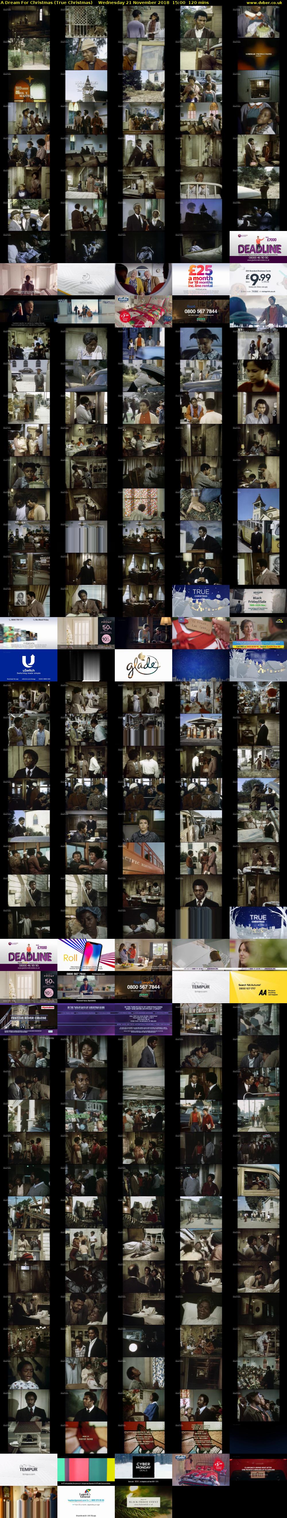 A Dream For Christmas (True Christmas) Wednesday 21 November 2018 15:00 - 17:00