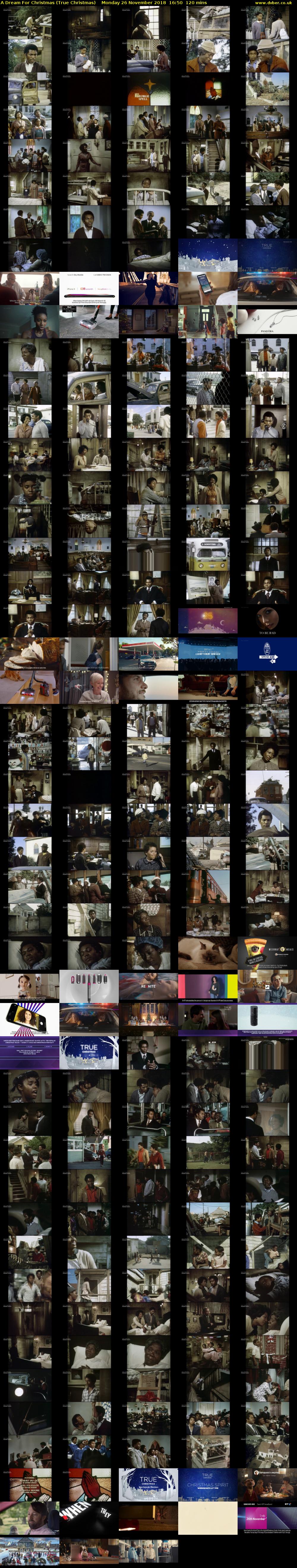 A Dream For Christmas (True Christmas) Monday 26 November 2018 16:50 - 18:50