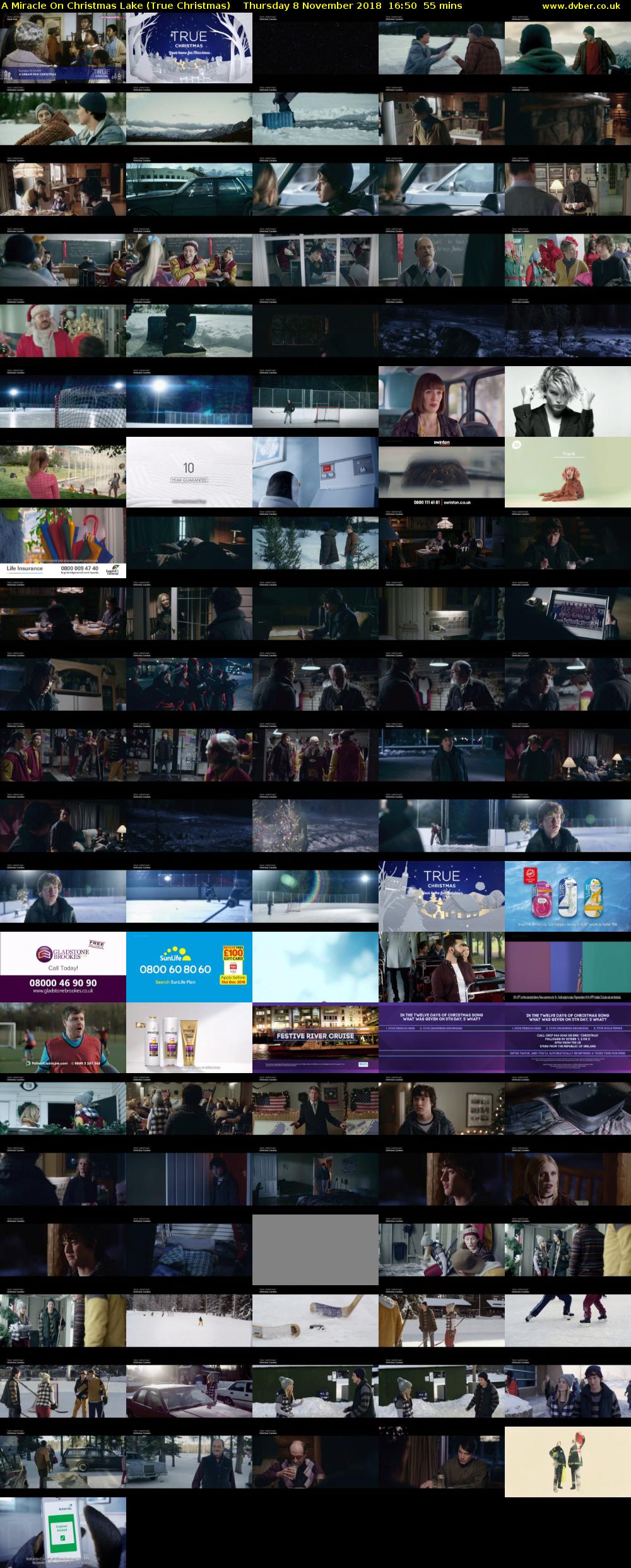 A Miracle On Christmas Lake (True Christmas) Thursday 8 November 2018 16:50 - 17:45