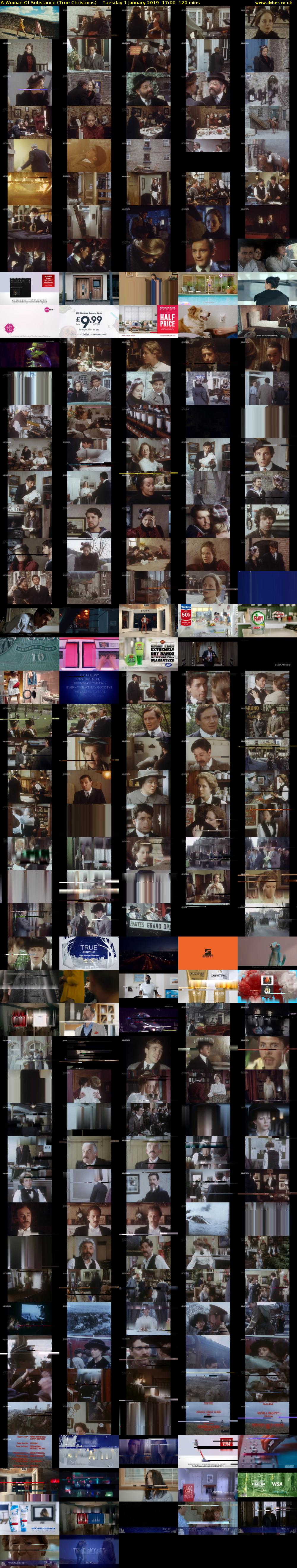 A Woman Of Substance (True Christmas) Tuesday 1 January 2019 17:00 - 19:00