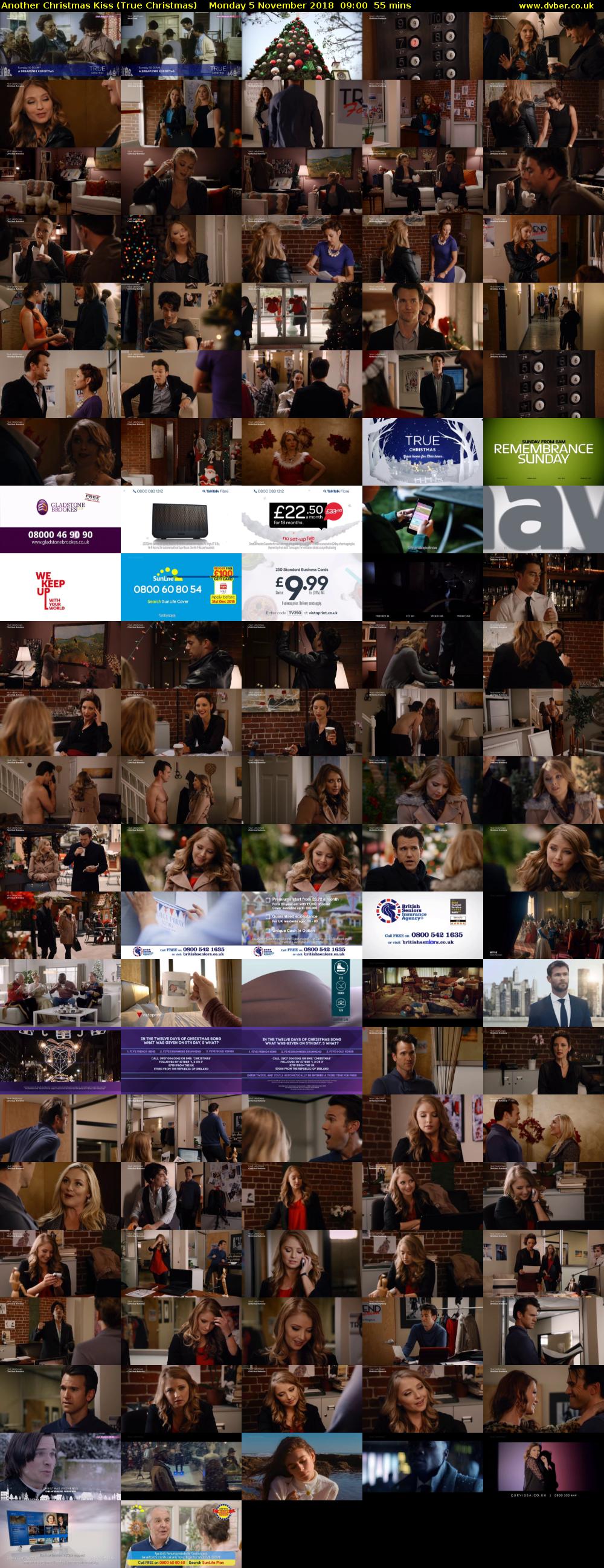 Another Christmas Kiss (True Christmas) Monday 5 November 2018 09:00 - 09:55