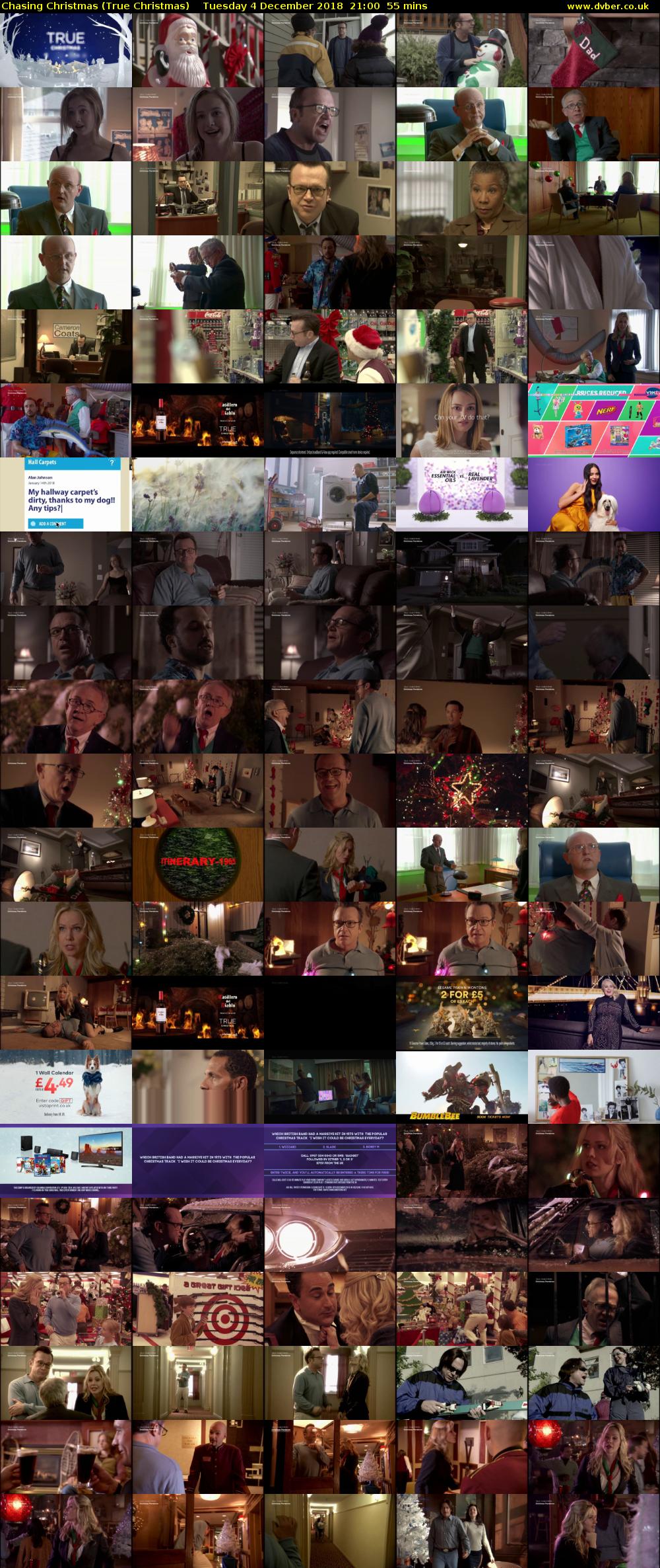 Chasing Christmas (True Christmas) Tuesday 4 December 2018 21:00 - 21:55