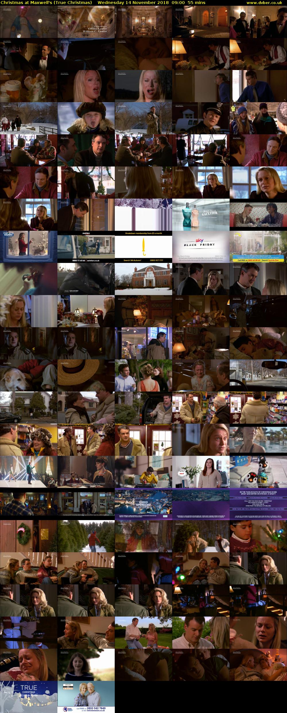 Christmas At Maxwell's (True Christmas) Wednesday 14 November 2018 09:00 - 09:55