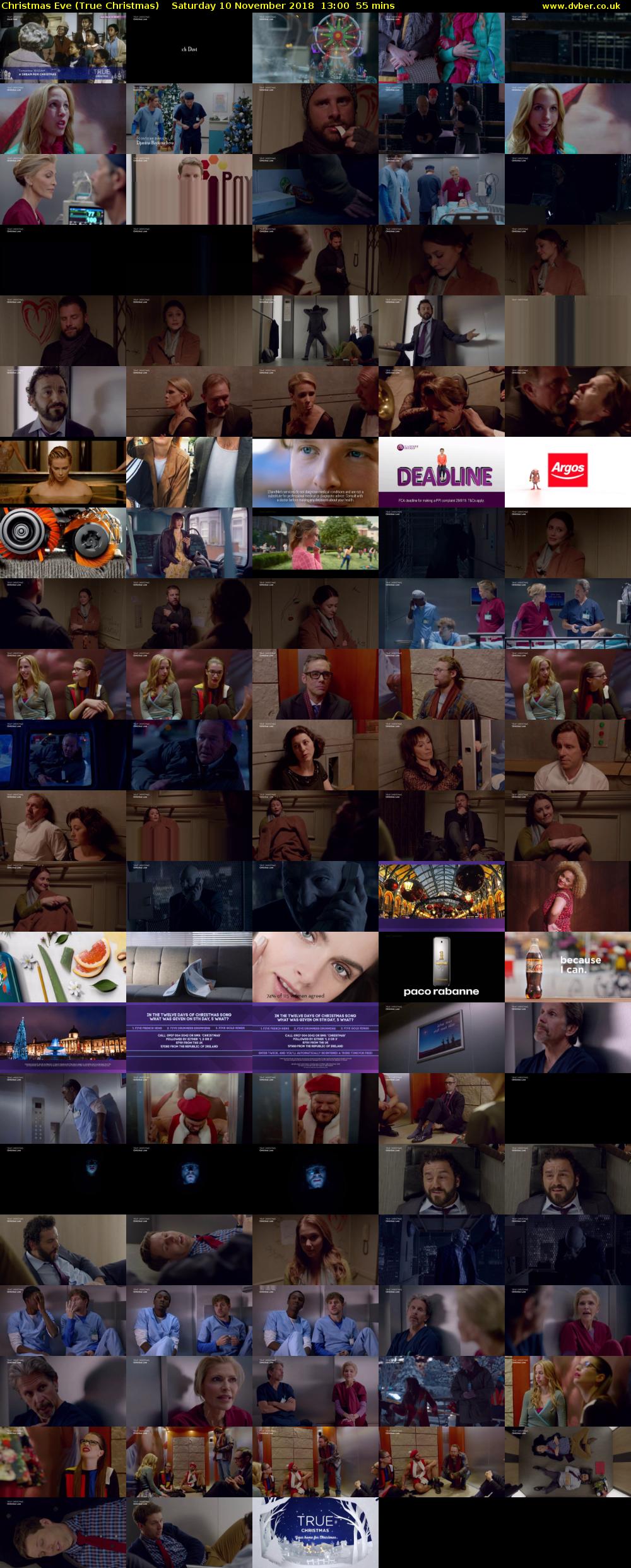 Christmas Eve (True Christmas) Saturday 10 November 2018 13:00 - 13:55