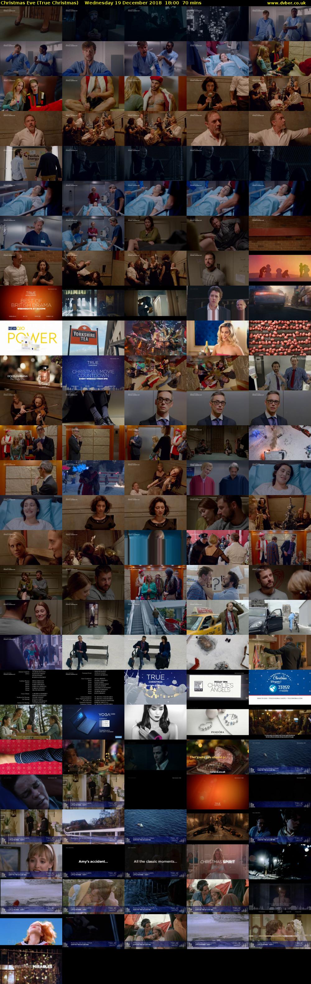 Christmas Eve (True Christmas) Wednesday 19 December 2018 18:00 - 19:10