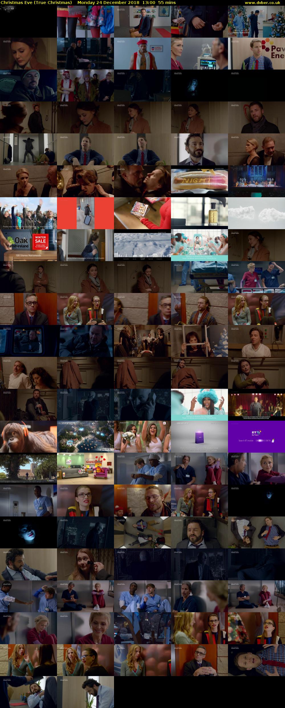 Christmas Eve (True Christmas) Monday 24 December 2018 13:00 - 13:55