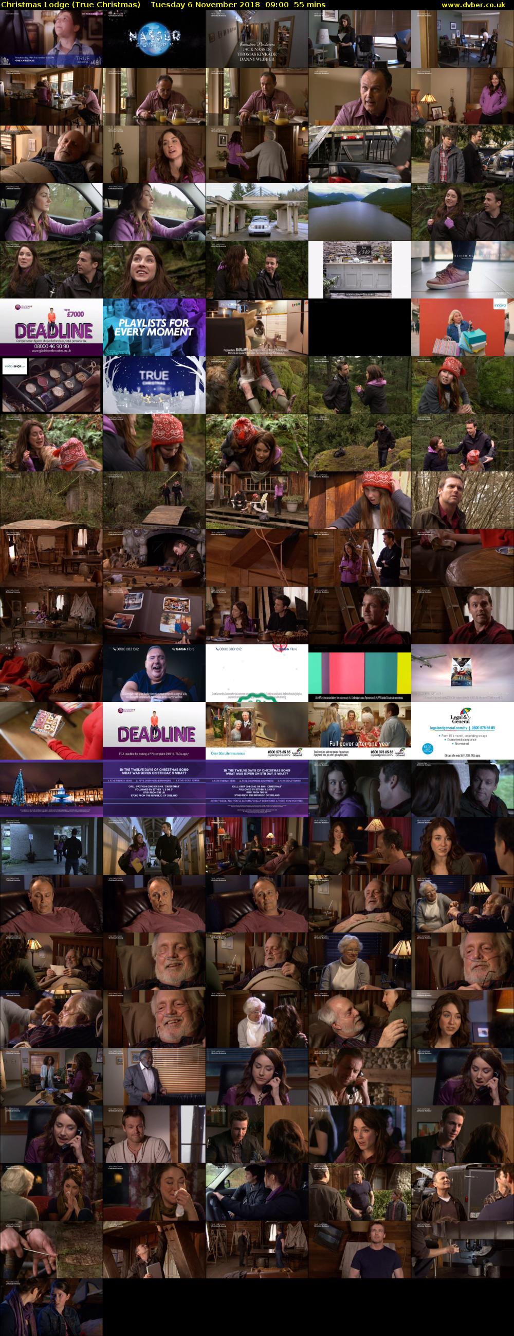 Christmas Lodge (True Christmas) Tuesday 6 November 2018 09:00 - 09:55