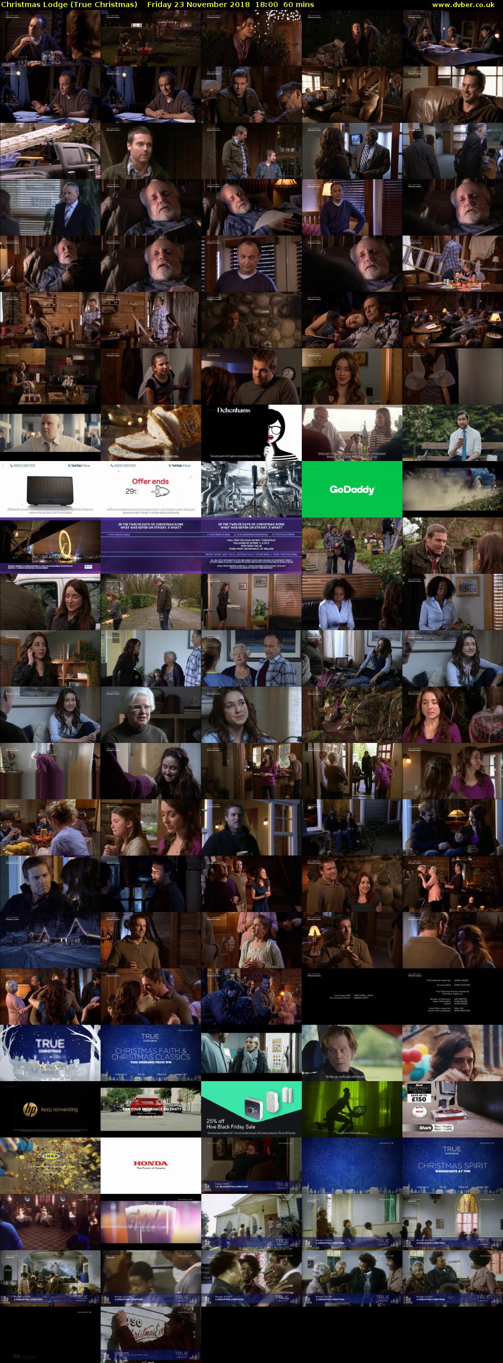 Christmas Lodge (True Christmas) Friday 23 November 2018 18:00 - 19:00