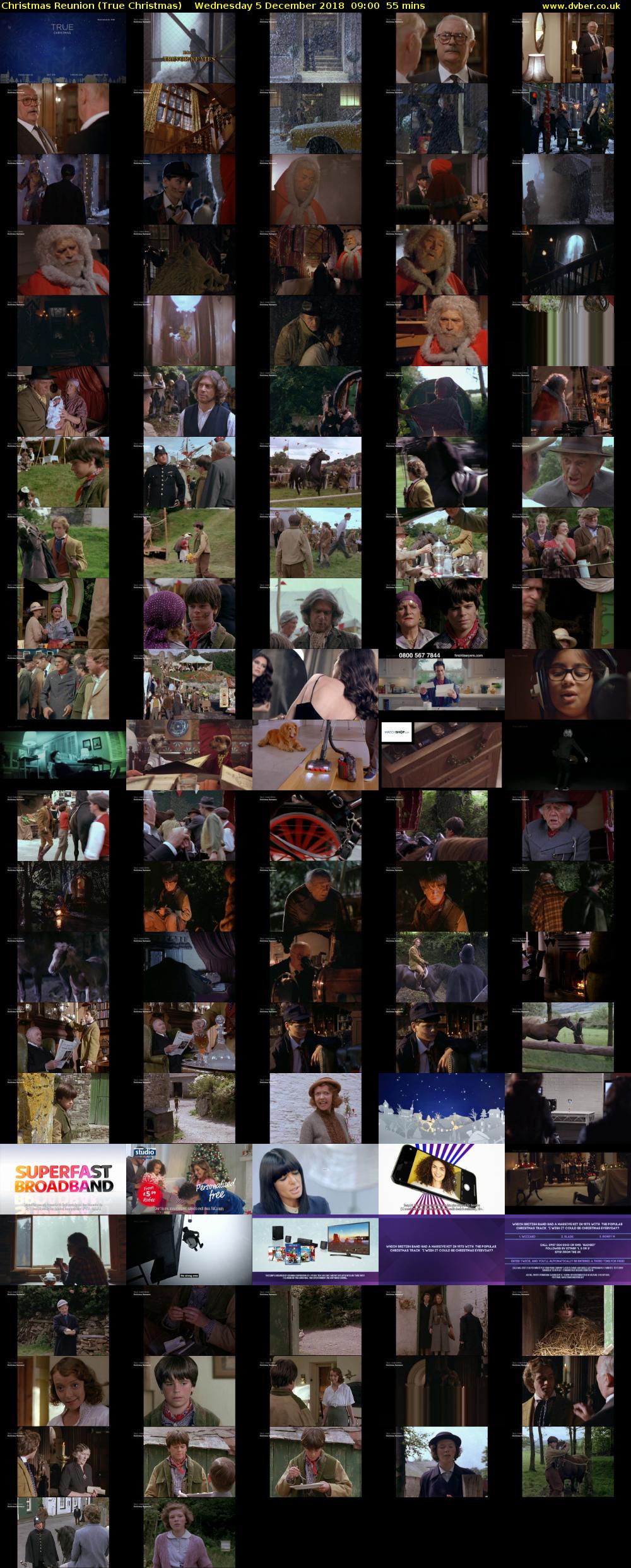 Christmas Reunion (True Christmas) Wednesday 5 December 2018 09:00 - 09:55