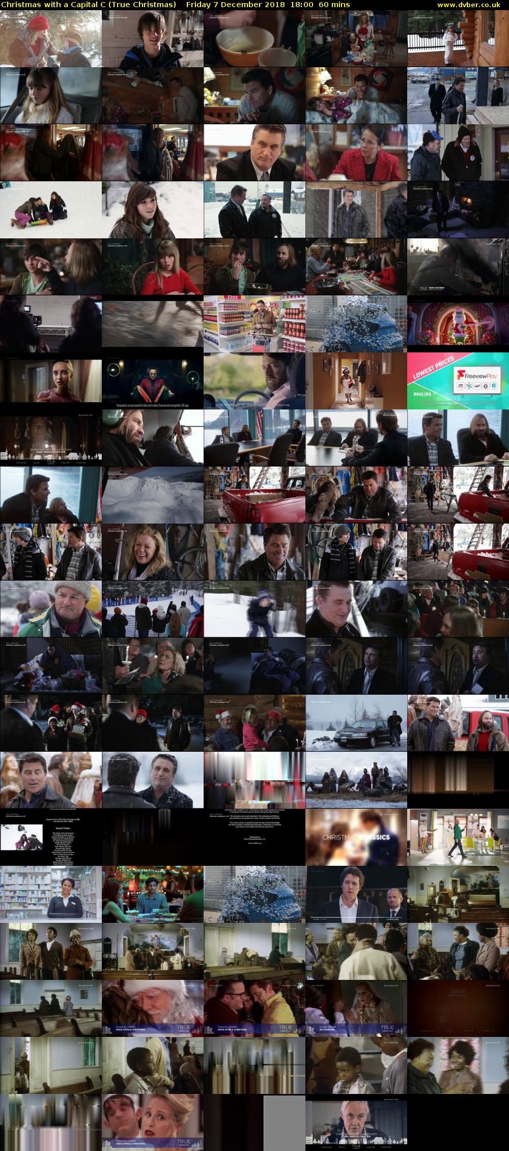 Christmas With A Capital C (True Christmas) Friday 7 December 2018 18:00 - 19:00