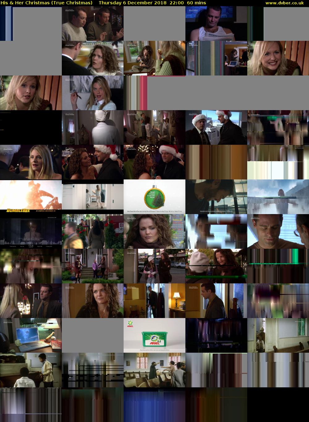 His & Her Christmas (True Christmas) Thursday 6 December 2018 22:00 - 23:00