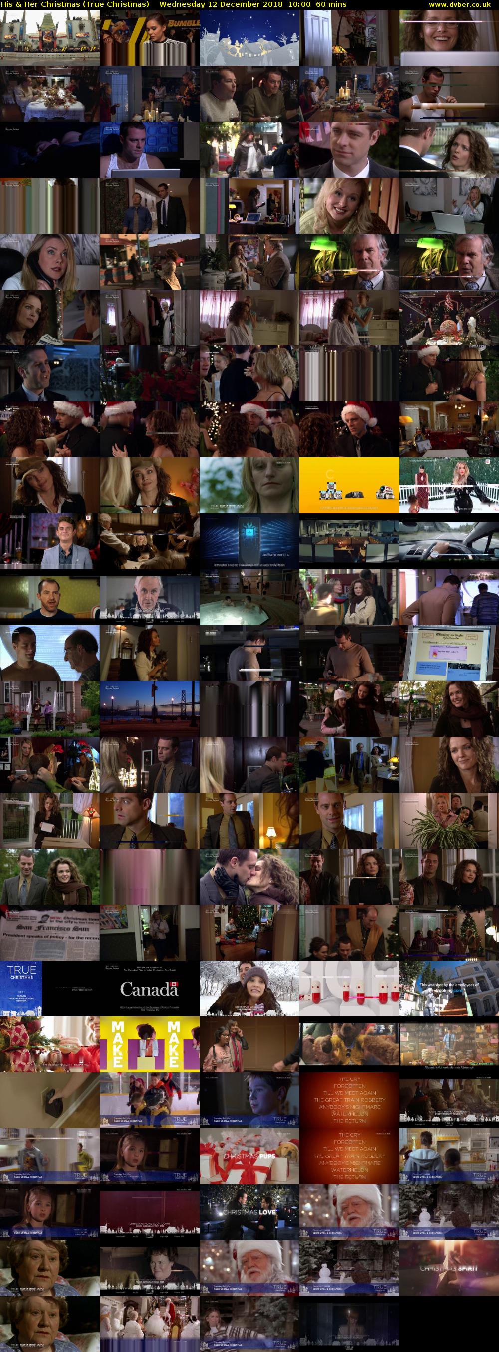 His & Her Christmas (True Christmas) Wednesday 12 December 2018 10:00 - 11:00