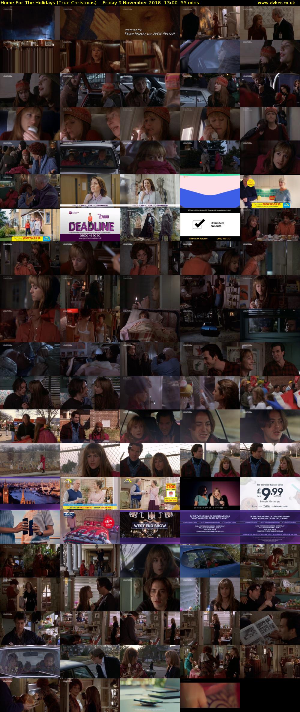 Home For The Holidays (True Christmas) Friday 9 November 2018 13:00 - 13:55