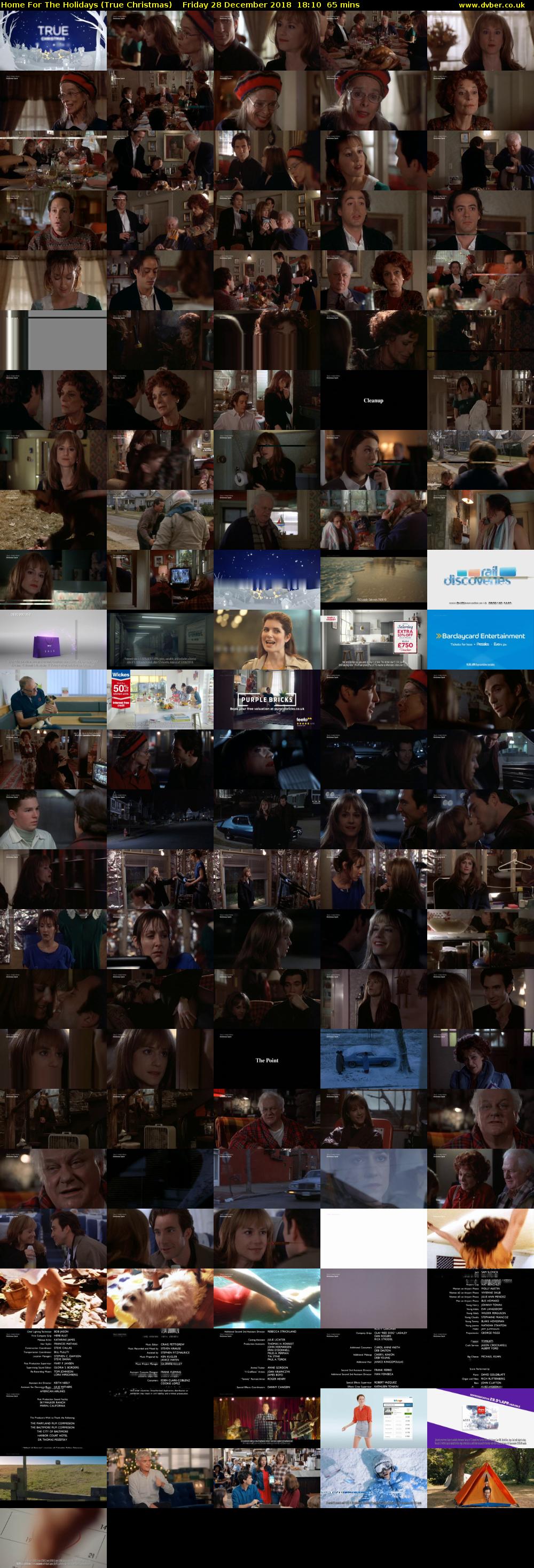 Home For The Holidays (True Christmas) Friday 28 December 2018 18:10 - 19:15