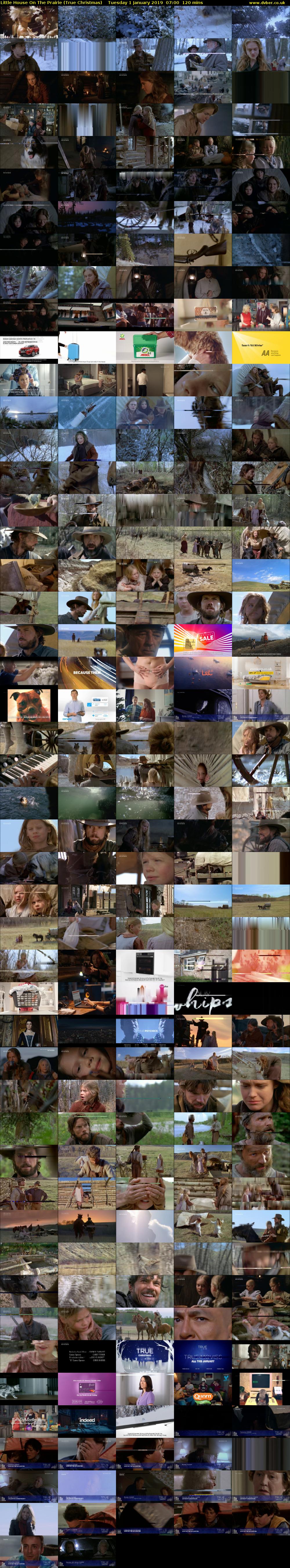 Little House On The Prairie (True Christmas) Tuesday 1 January 2019 07:00 - 09:00