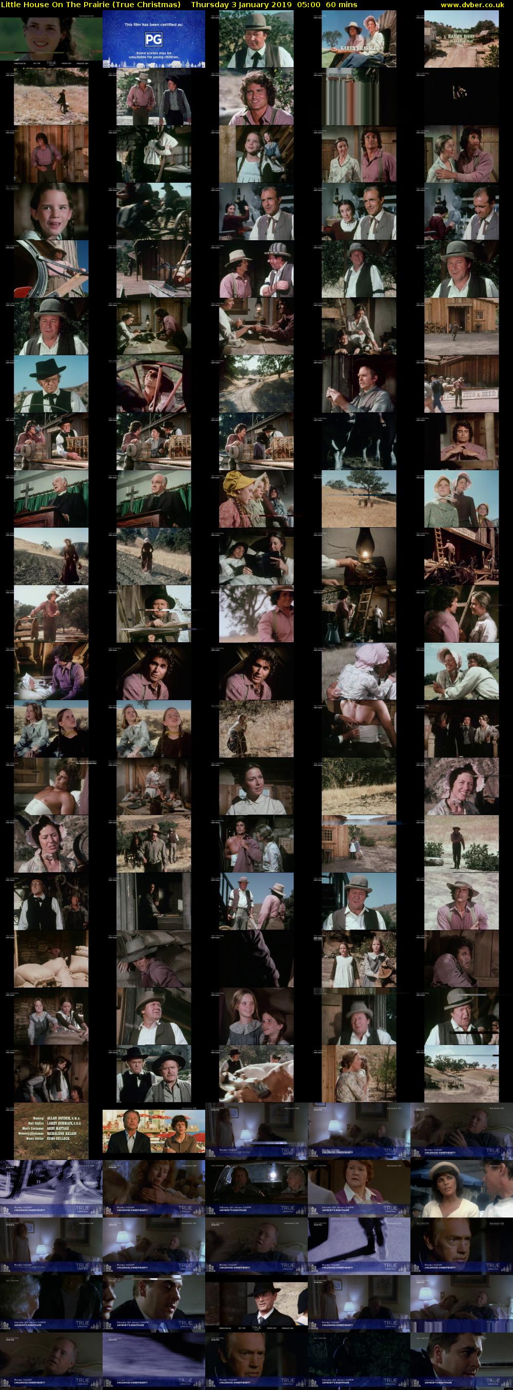 Little House On The Prairie (True Christmas) Thursday 3 January 2019 05:00 - 06:00