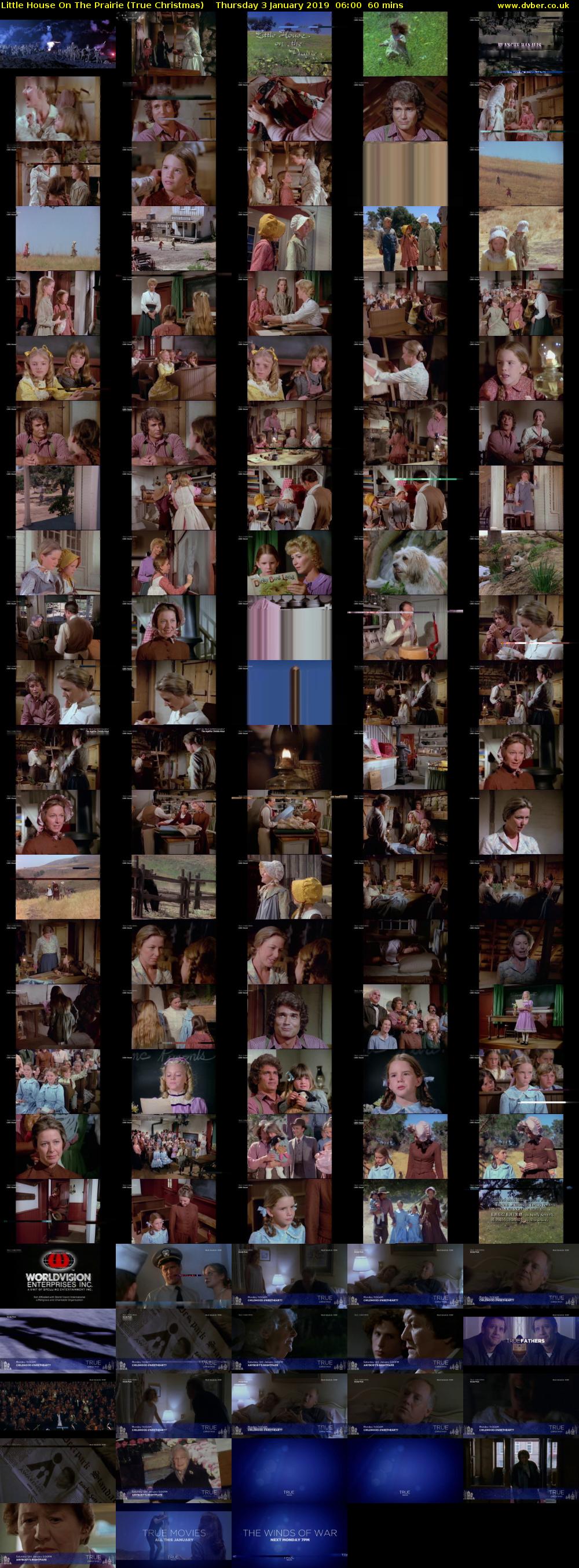 Little House On The Prairie (True Christmas) Thursday 3 January 2019 06:00 - 07:00