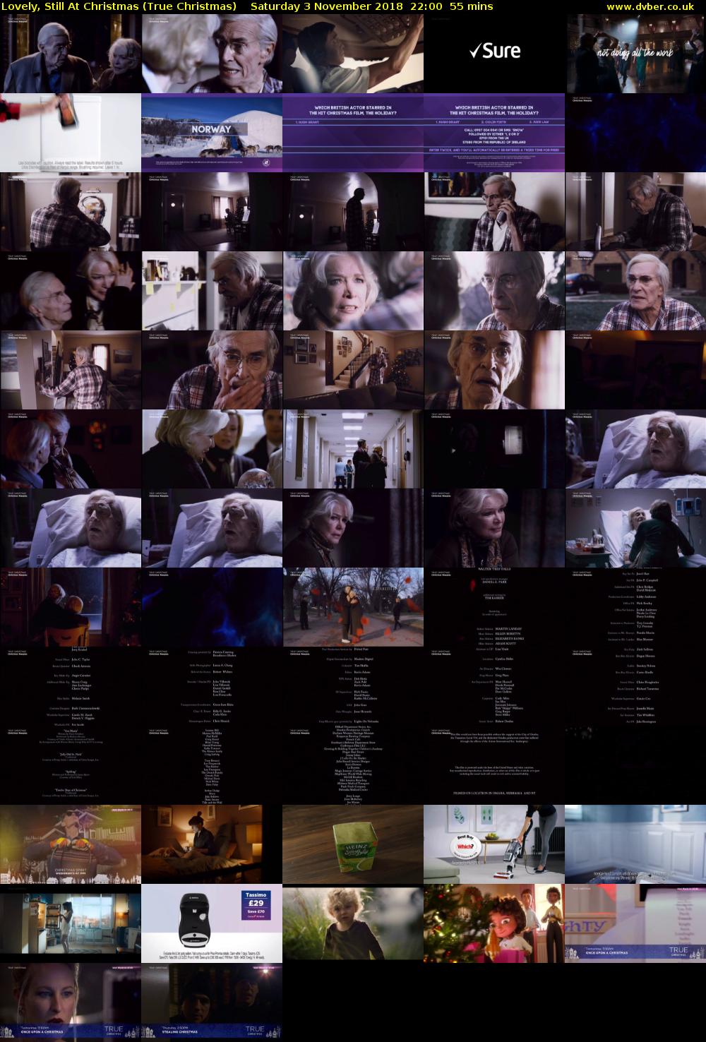 Lovely, Still At Christmas (True Christmas) Saturday 3 November 2018 22:00 - 22:55