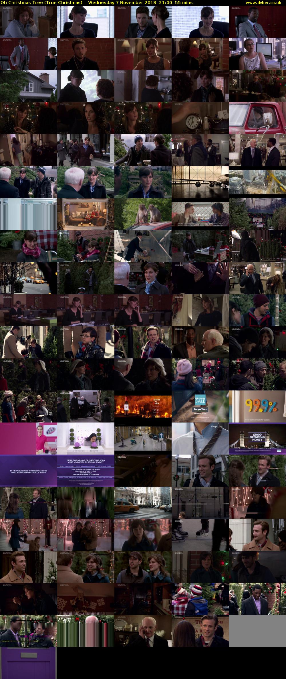 Oh Christmas Tree (True Christmas) Wednesday 7 November 2018 21:00 - 21:55