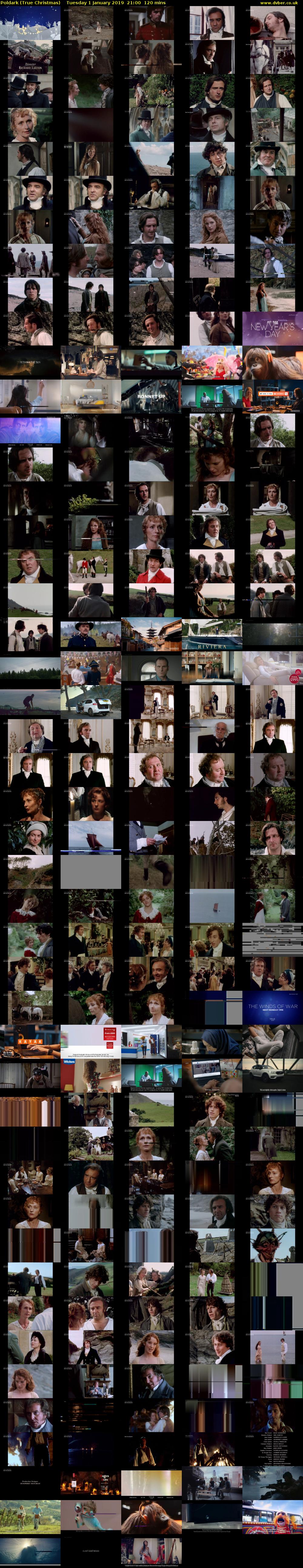 Poldark (True Christmas) Tuesday 1 January 2019 21:00 - 23:00