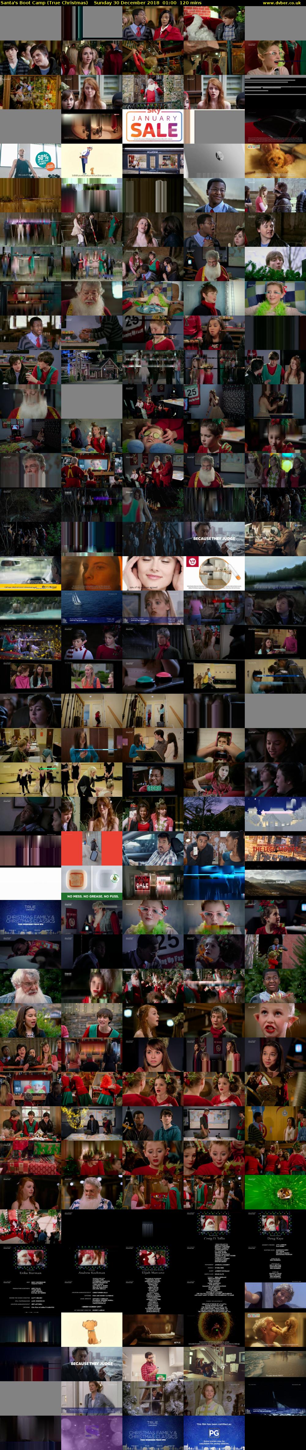 Santa's Boot Camp (True Christmas) Sunday 30 December 2018 01:00 - 03:00