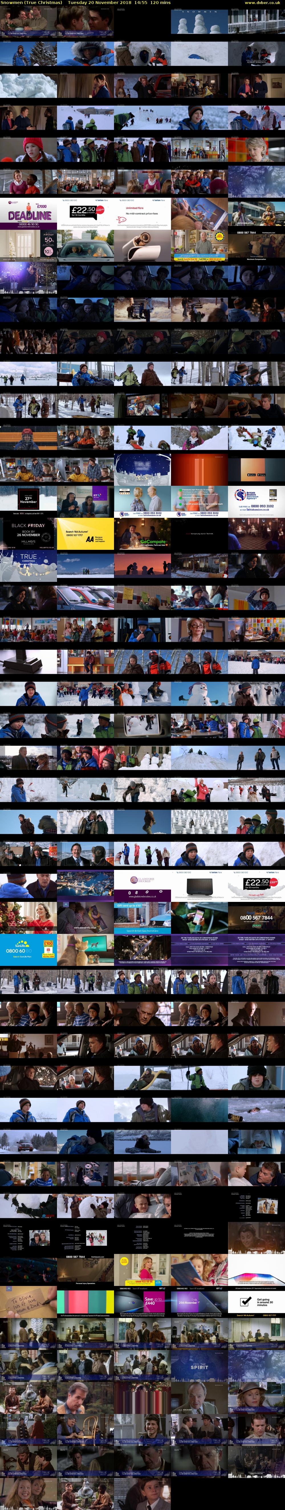 Snowmen (True Christmas) Tuesday 20 November 2018 14:55 - 16:55