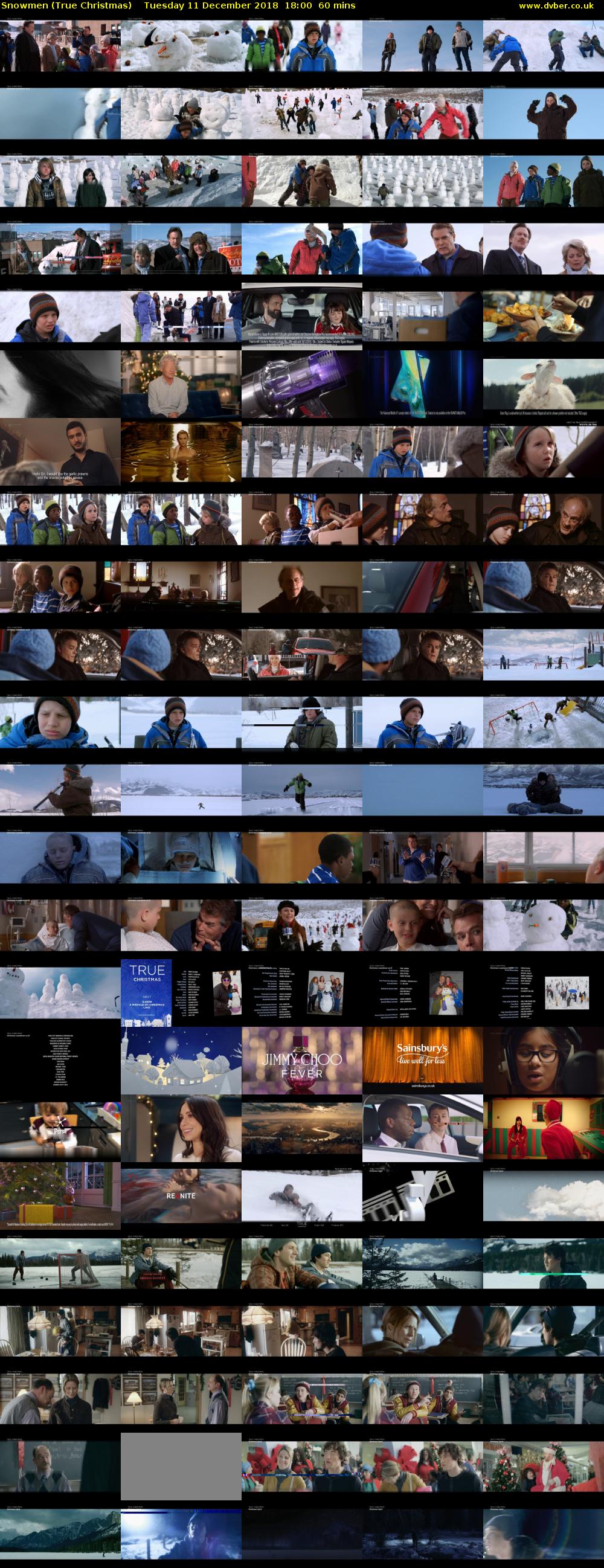 Snowmen (True Christmas) Tuesday 11 December 2018 18:00 - 19:00