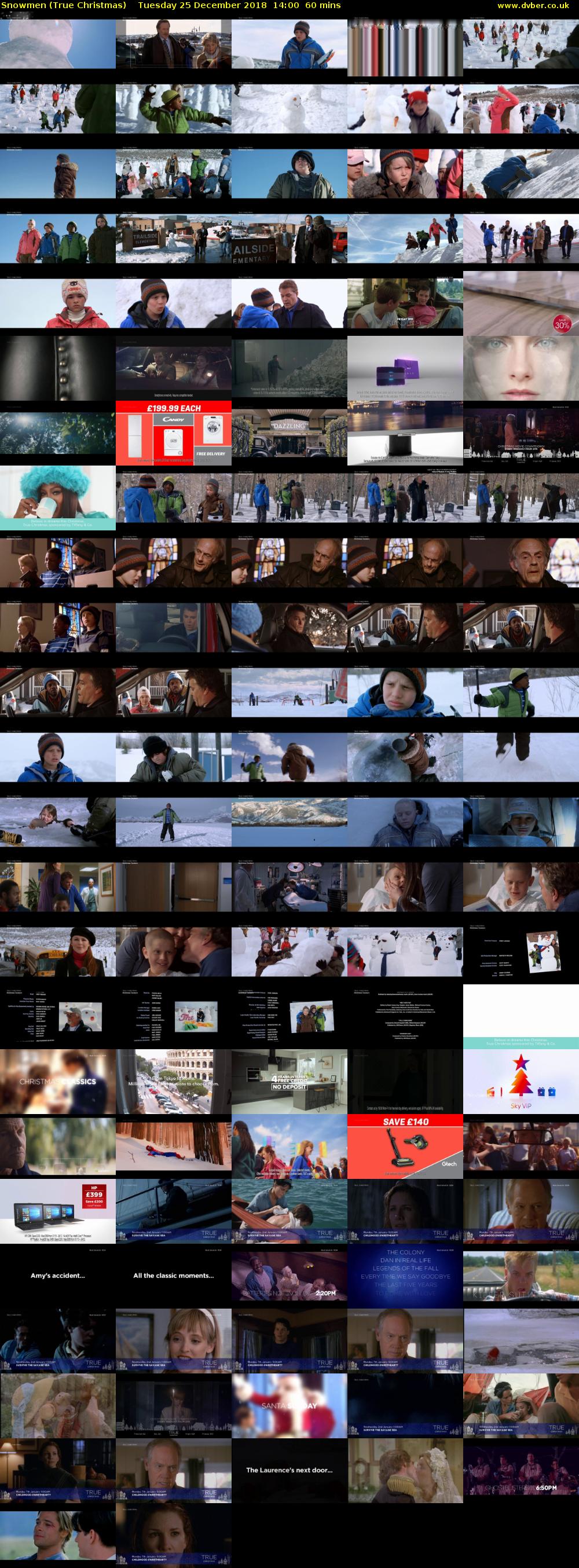 Snowmen (True Christmas) Tuesday 25 December 2018 14:00 - 15:00