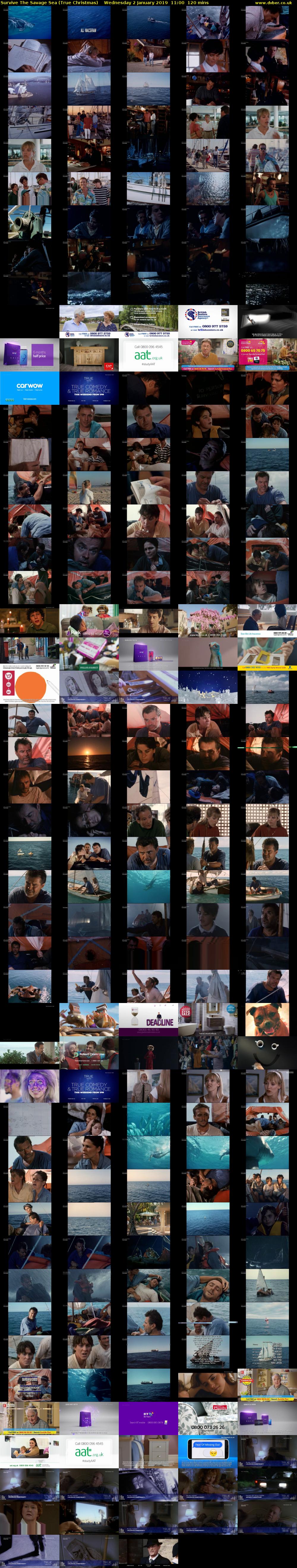 Survive The Savage Sea (True Christmas) Wednesday 2 January 2019 11:00 - 13:00