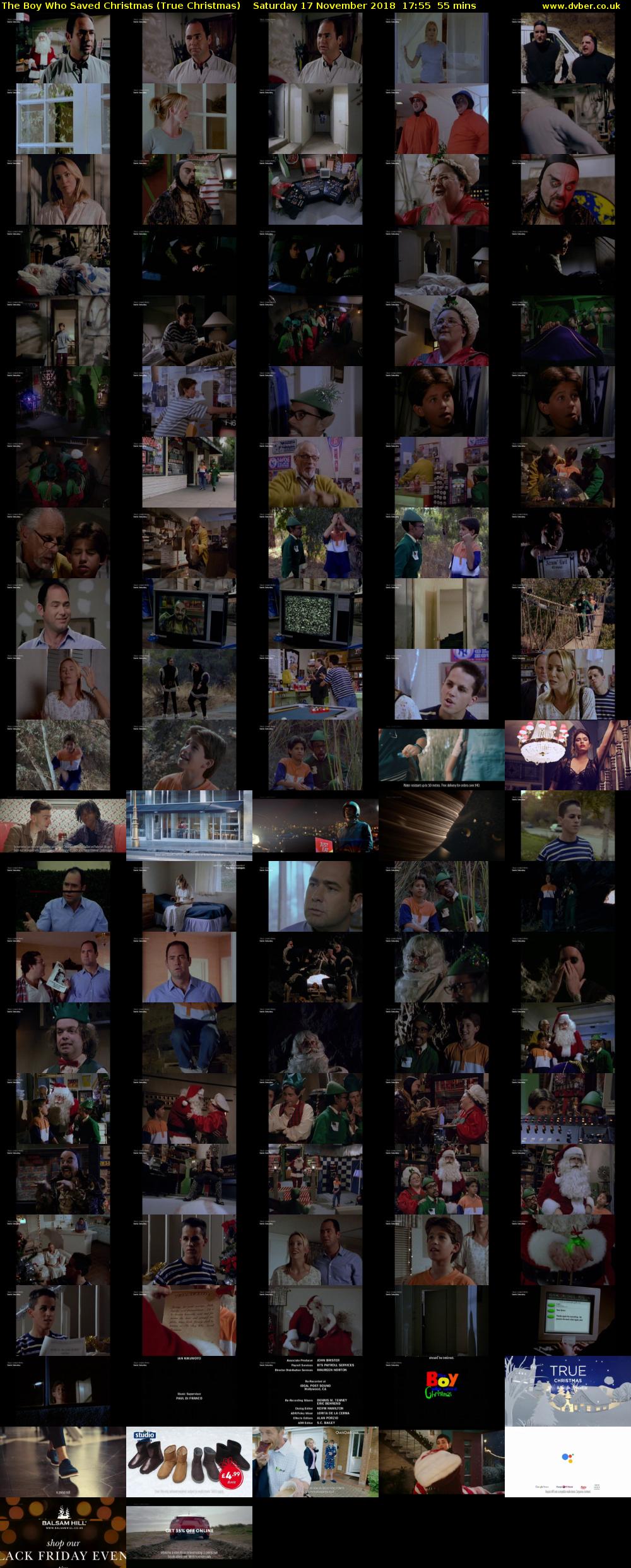 The Boy Who Saved Christmas (True Christmas) Saturday 17 November 2018 17:55 - 18:50