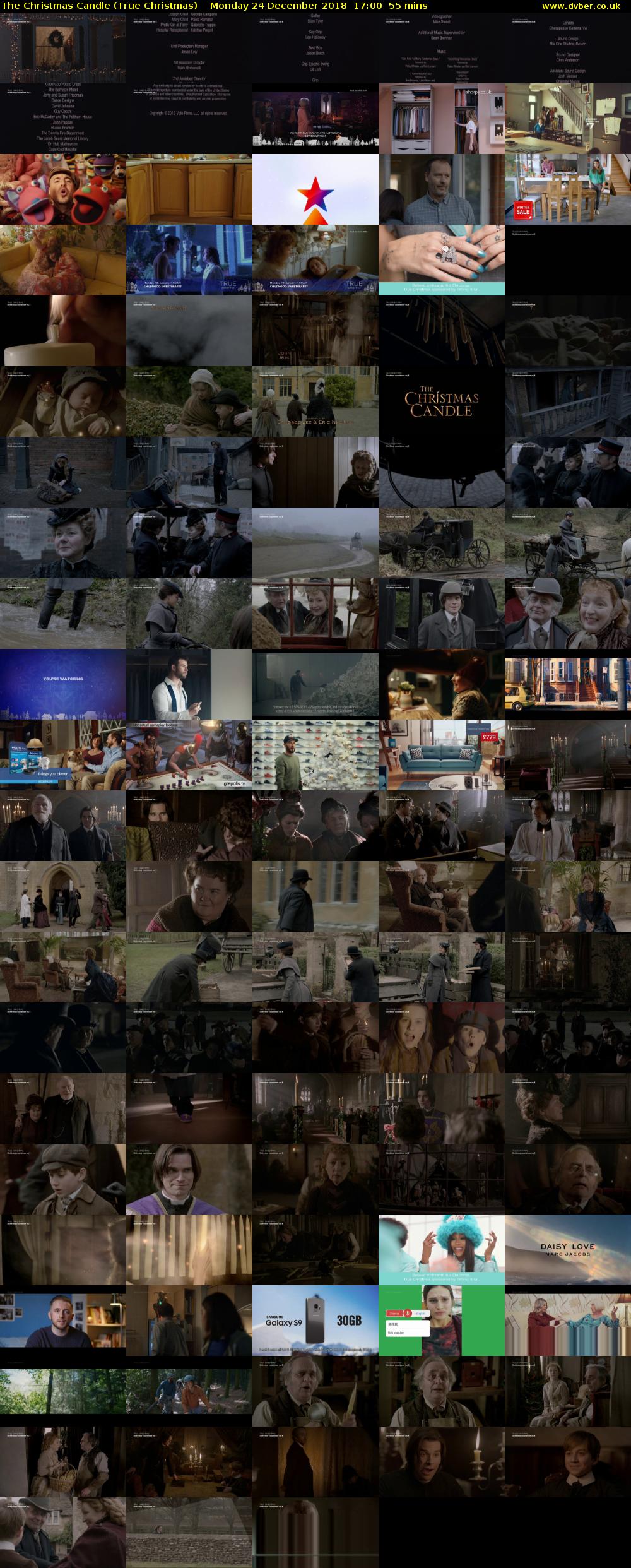 The Christmas Candle (True Christmas) Monday 24 December 2018 17:00 - 17:55