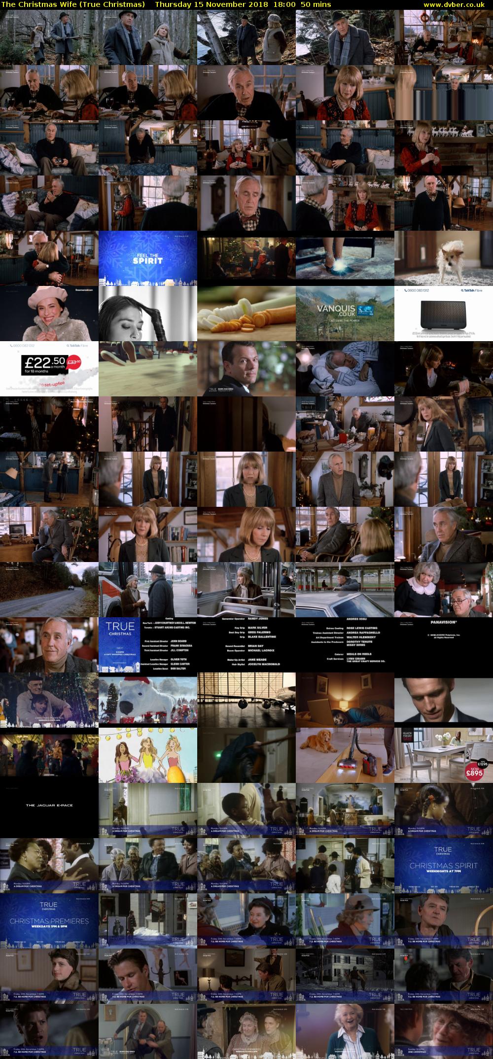 The Christmas Wife (True Christmas) Thursday 15 November 2018 18:00 - 18:50