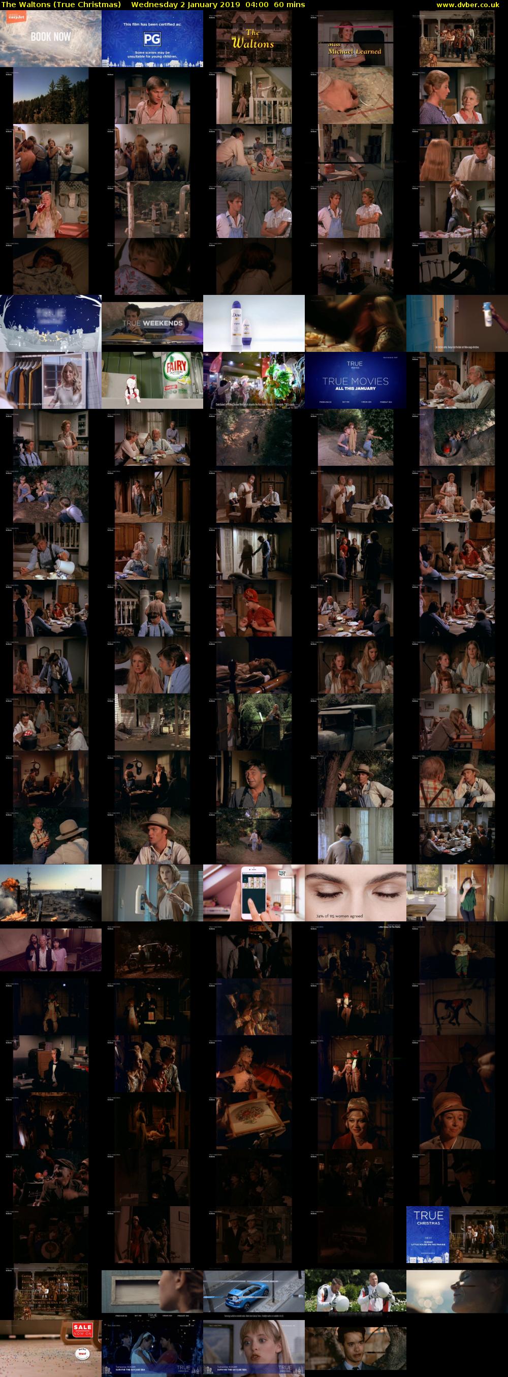 The Waltons (True Christmas) Wednesday 2 January 2019 04:00 - 05:00