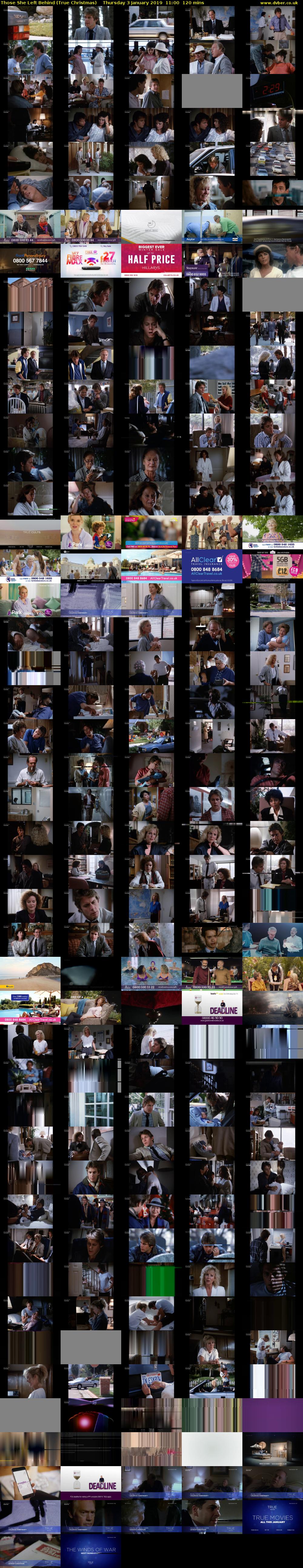 Those She Left Behind (True Christmas) Thursday 3 January 2019 11:00 - 13:00