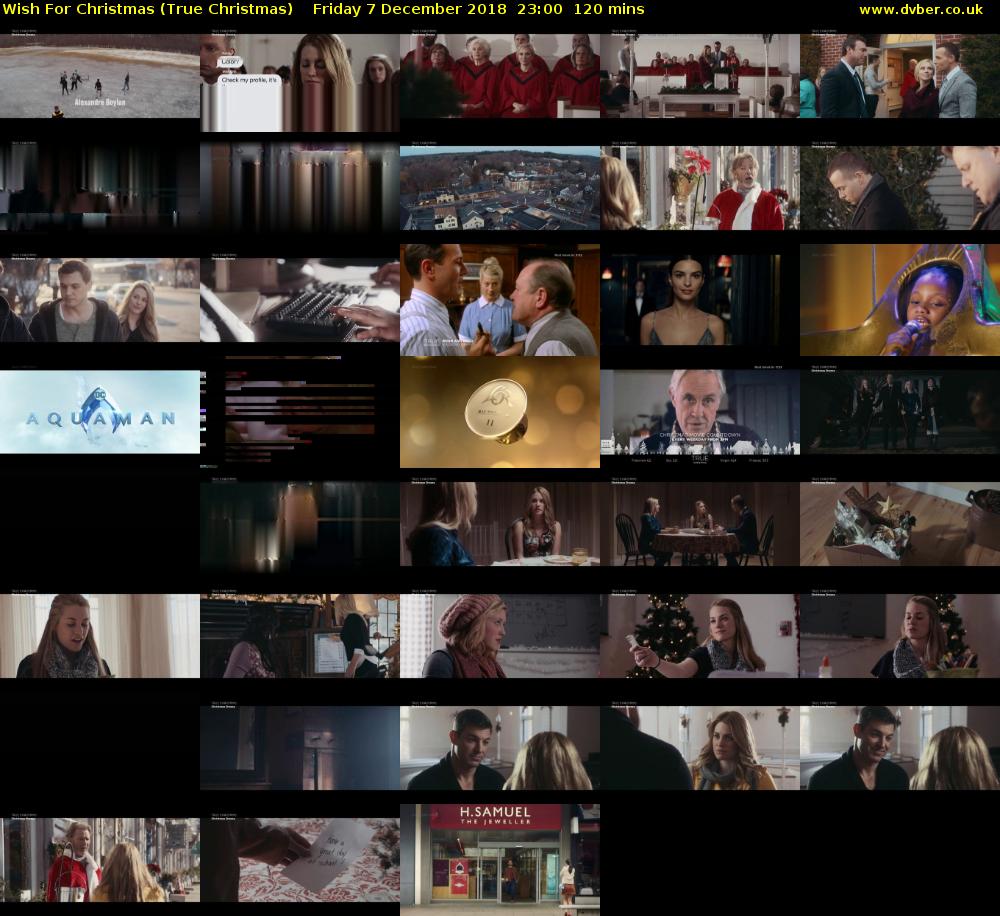 Wish For Christmas (True Christmas) Friday 7 December 2018 23:00 - 01:00