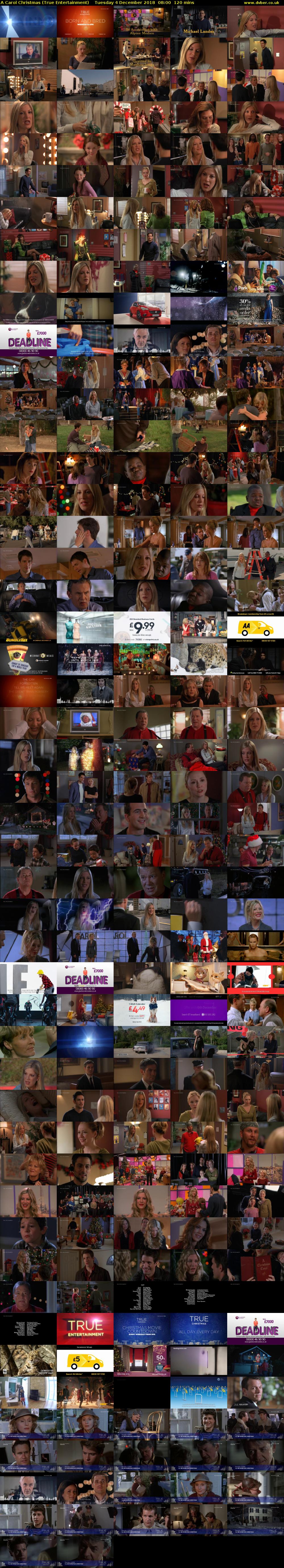 A Carol Christmas (True Entertainment) Tuesday 4 December 2018 08:00 - 10:00