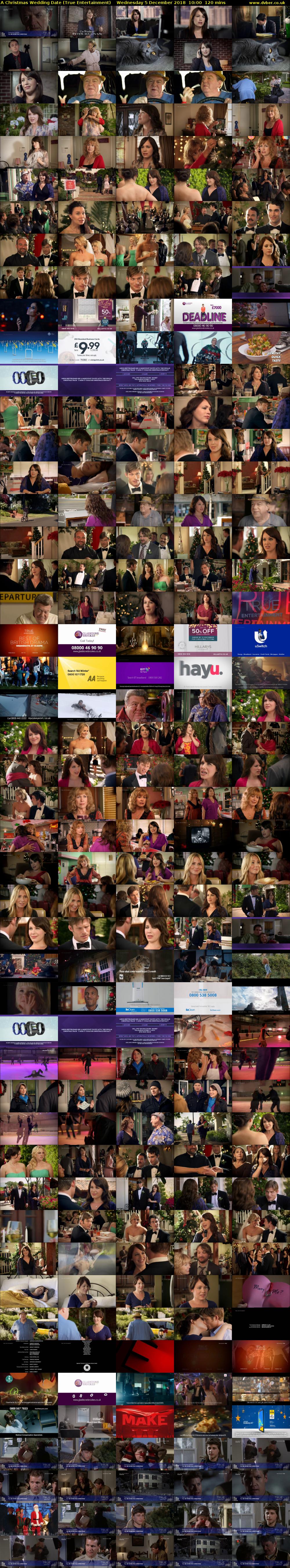 A Christmas Wedding Date (True Entertainment) Wednesday 5 December 2018 10:00 - 12:00