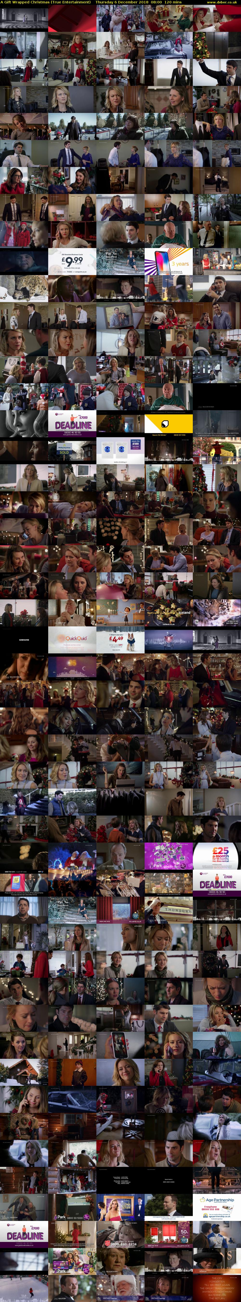 A Gift Wrapped Christmas (True Entertainment) Thursday 6 December 2018 08:00 - 10:00