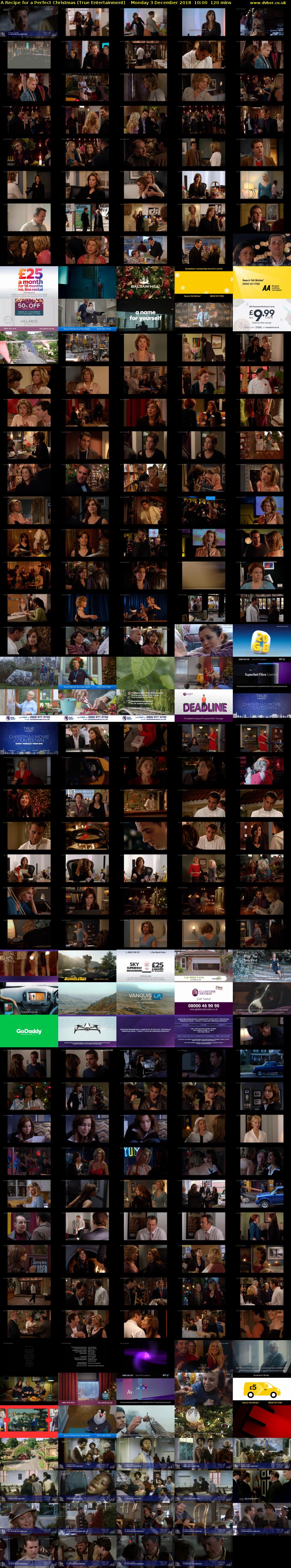 A Recipe for a Perfect Christmas (True Entertainment) Monday 3 December 2018 10:00 - 12:00